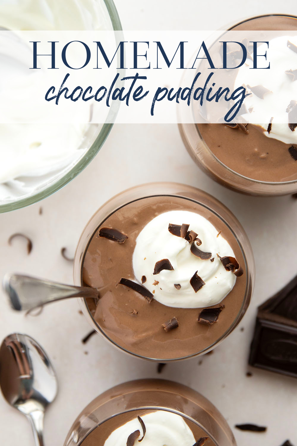 Homemade Chocolate Pudding
