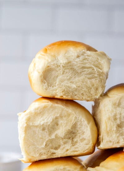 Perfect for any dinner, these pillow-soft overnight dinner rolls chill overnight in the refrigerator for easy baking the next day and their homemade flavor can't be beat!