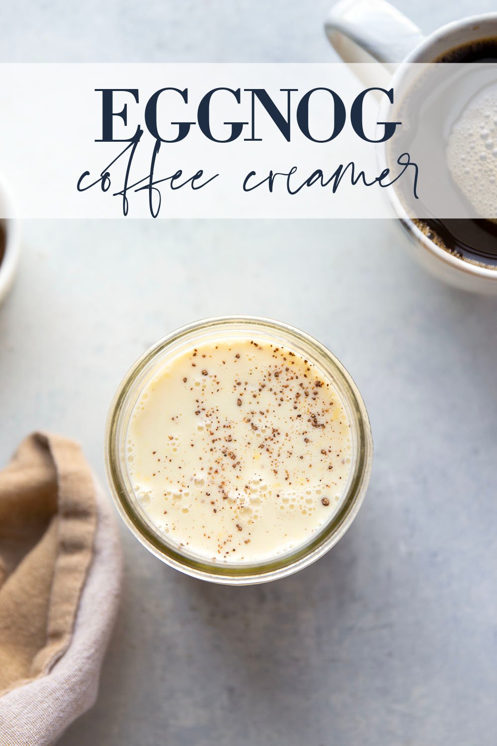 Eggnog Coffee Creamer