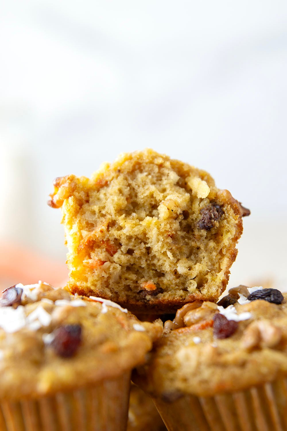 Super soft inside and loaded with all kinds of nourishing goodness, these morning glory muffins are the best way to wake up!