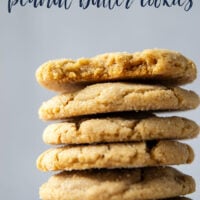 Crisp on the outside, perfectly chewy inside, and loaded with a double delight of browned butter and peanut butter, these brown butter peanut butter cookies are always a hit!