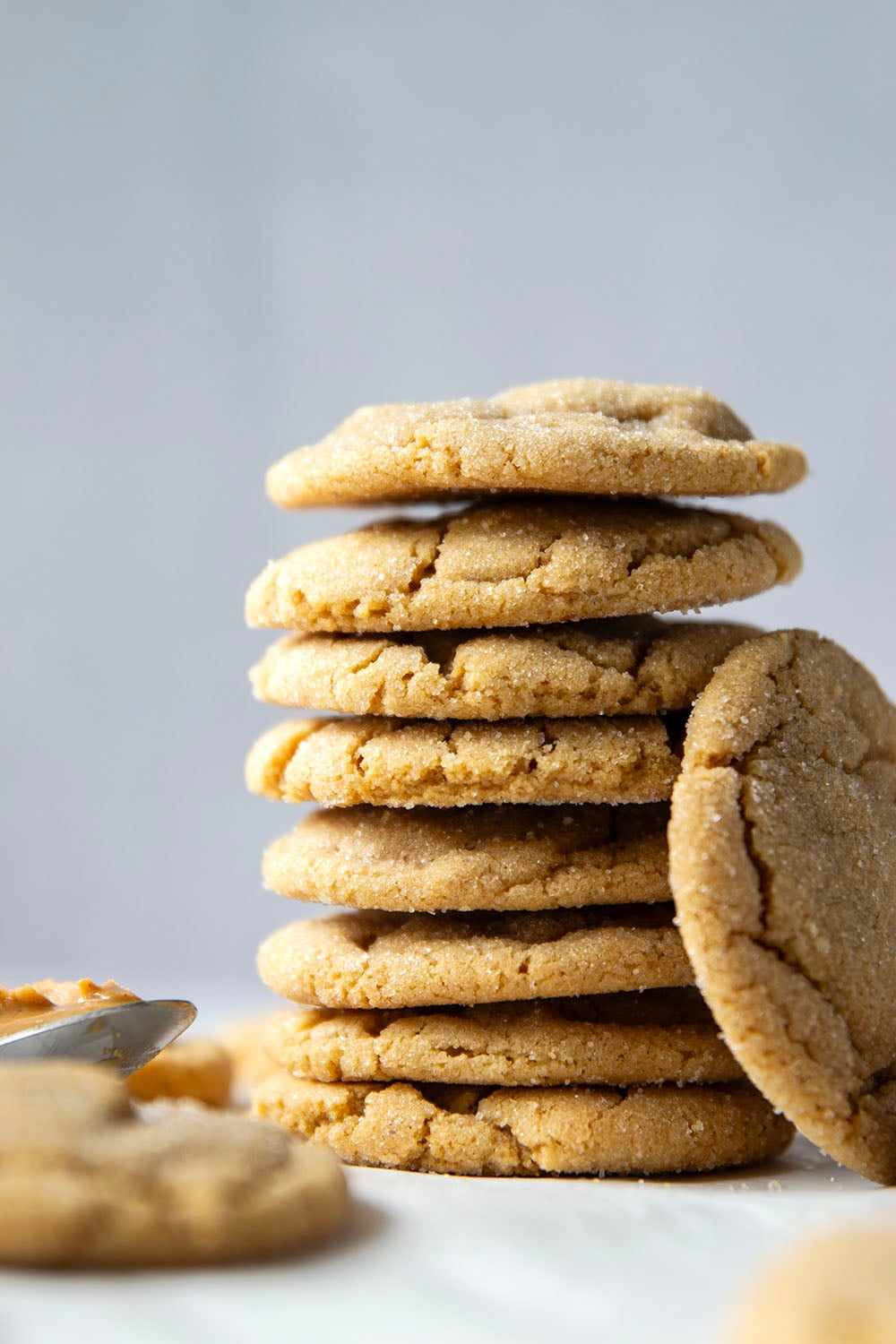 Crisp on the outside, perfectly chewy inside, and loaded with a double delight of browned butter and peanut butter, these brown butter peanut butter cookies are always a hit!