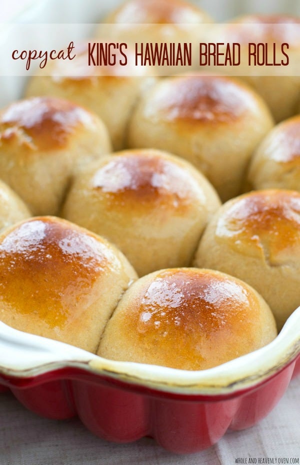 Homemade Hawaiian Rolls