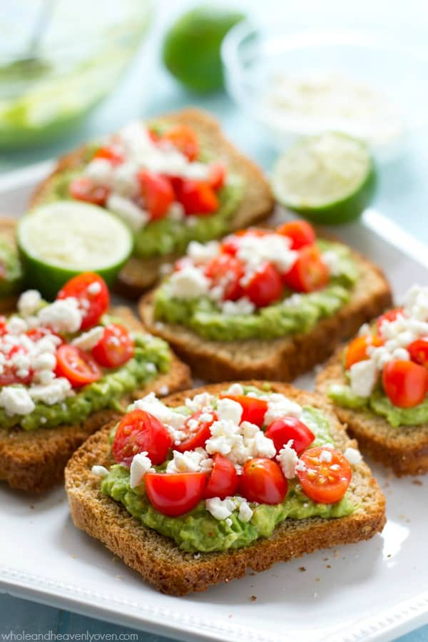 Smashed Avocado Toast with Balsamic-roasted Cherry Tomatoes Recipe