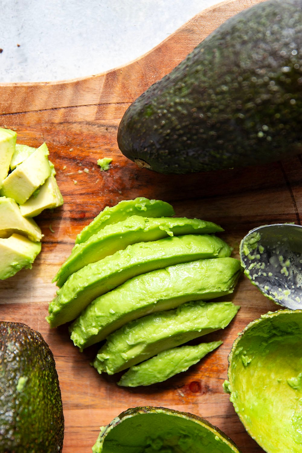 Learn how to cut an avocado easily and quickly every time with this simple step-by-step photo tutorial!