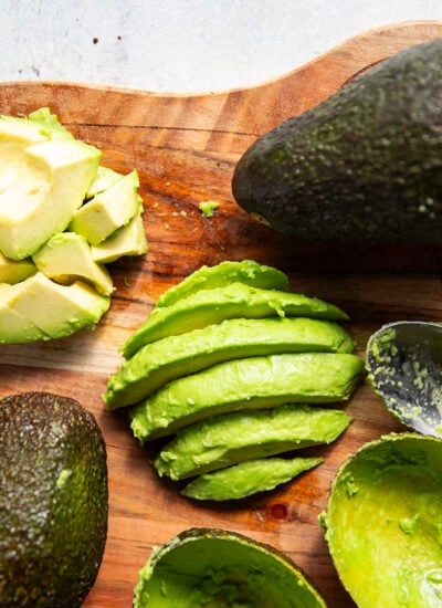 Learn how to cut an avocado easily and quickly every time with this simple step-by-step photo tutorial!
