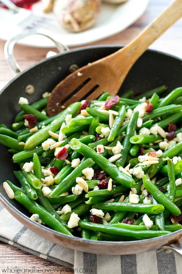 Holiday Side Dish: Green Beans with Brown Butter Topping