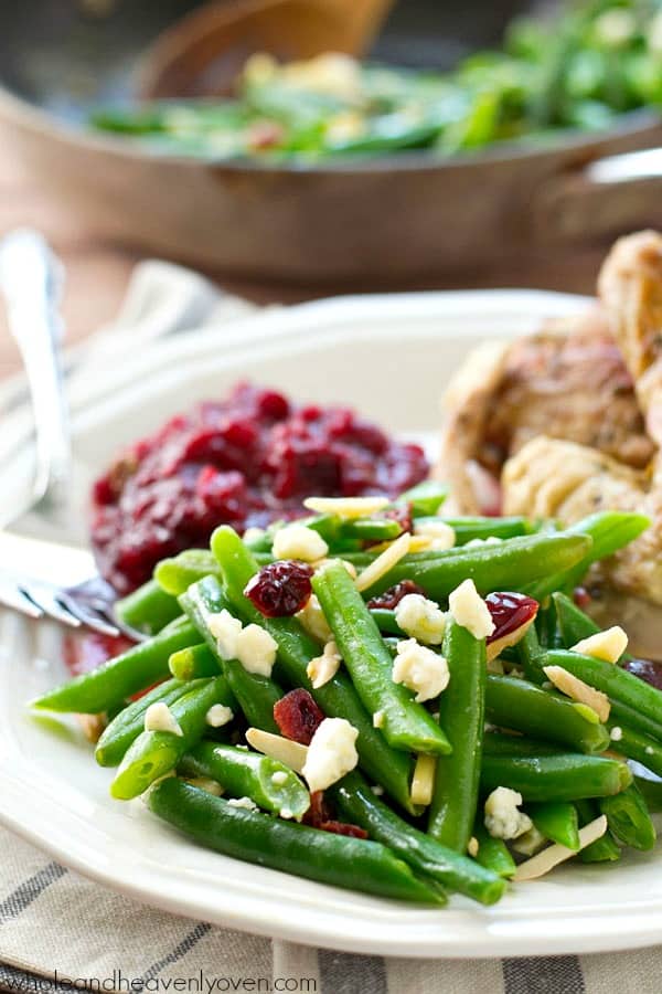 Holiday Side Dish: Green Beans with Brown Butter Topping