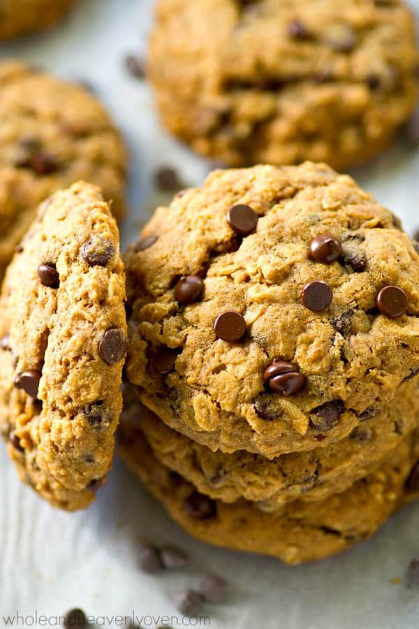 The World's Best Oatmeal Chocolate Chip Cookies