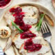 Garlic Herb Turkey Breast with Cranberry Compote