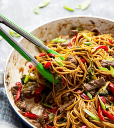 Beef Teriyaki Noodle Stir Fry
