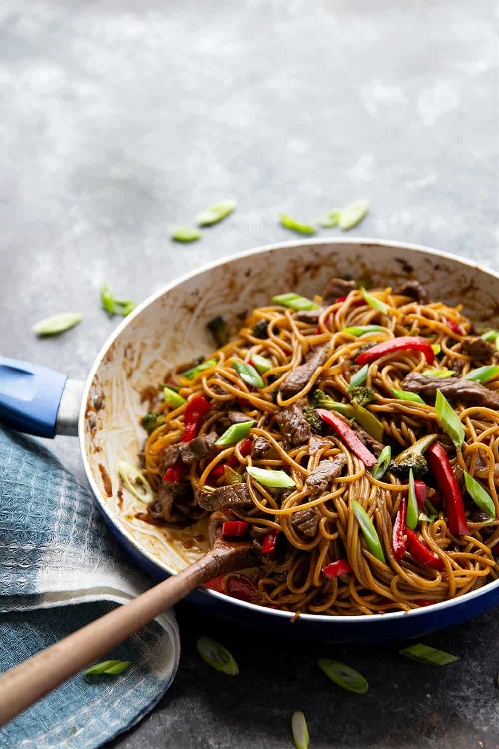 Beef Teriyaki Noodle Stir Fry