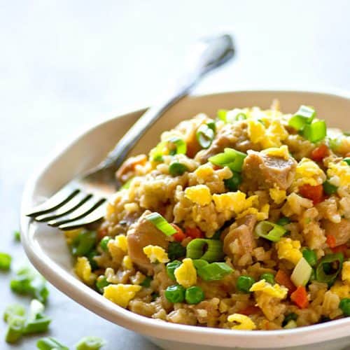 20Minute Instant Pot Chicken Fried Rice