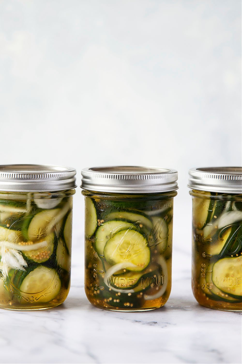 Overnight Refrigerator Bread And Butter Pickles