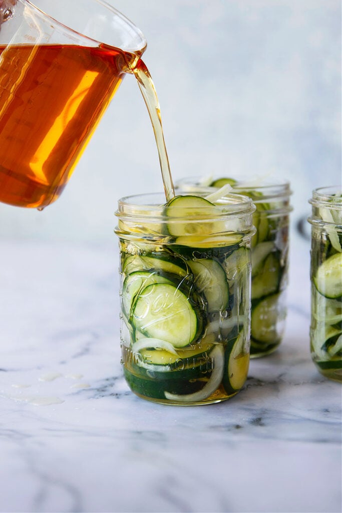 Overnight Refrigerator Bread And Butter Pickles