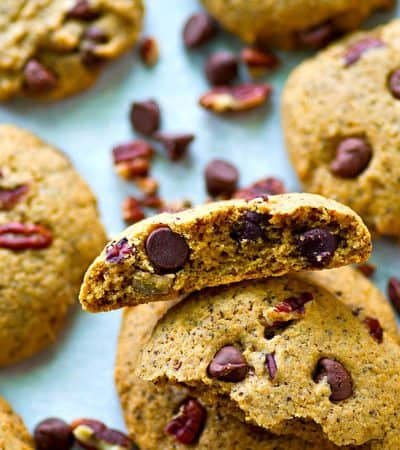 These light and crispy espresso chocolate chip cookies are heavy on the coffee flavor that works wonderful flavors with the chocolate! The perfect cookie sidekick to your coffee.