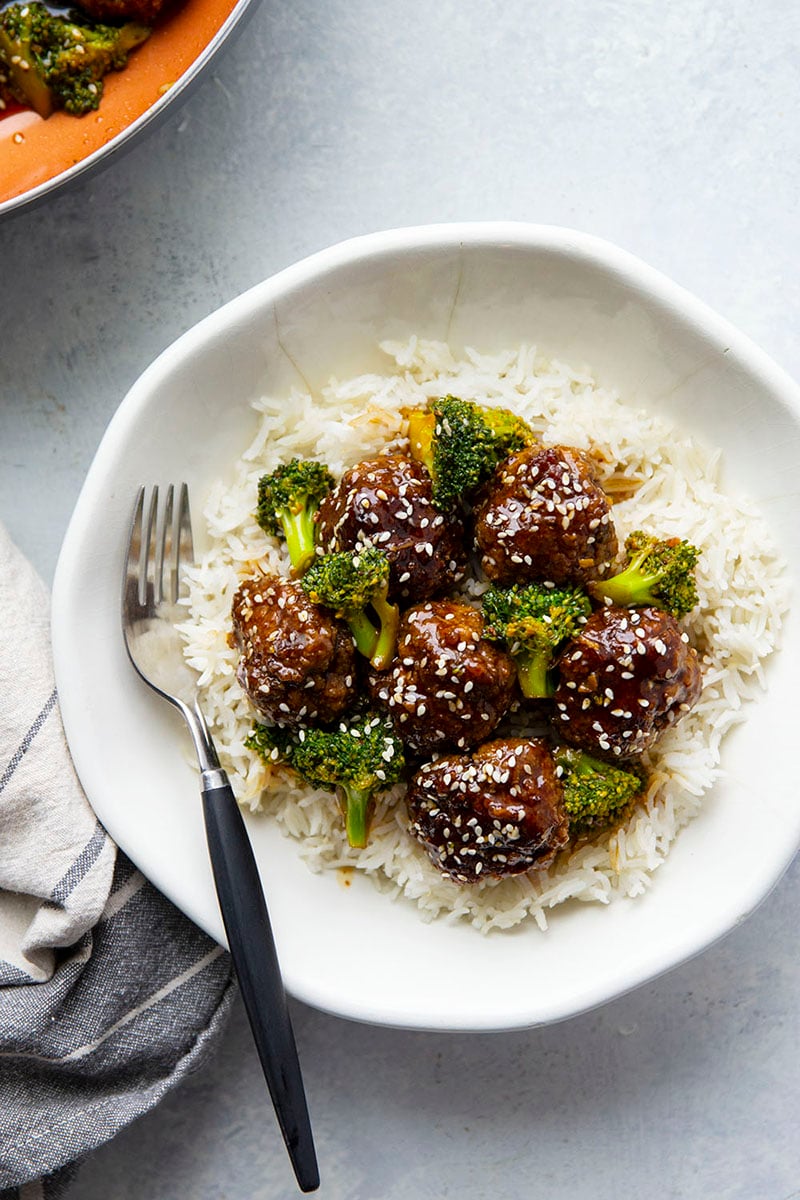 Beef and Broccoli Meatballs Whole and Heavenly Oven