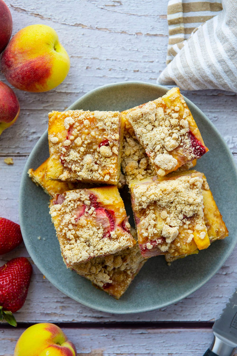 Strawberry Peach Buckle - Peach Recipes