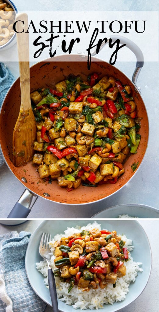 Cashew Tofu Stir Fry