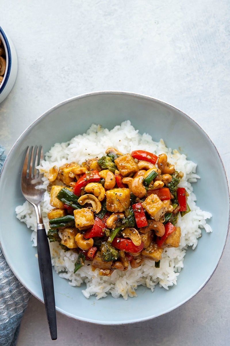 Cashew Tofu Stir Fry