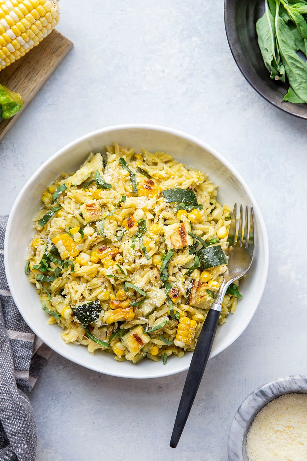 Zucchini Orzo - Wooed By The Food