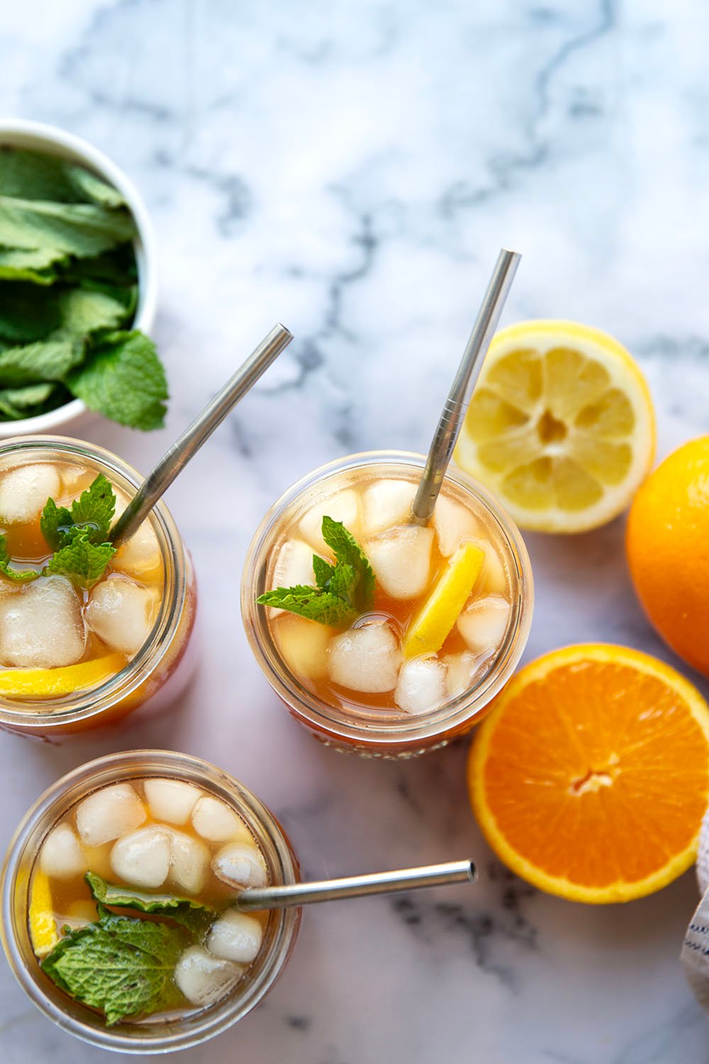 Perfectly sweet and packed with tropical flavors, this tropical iced tea is so easy to make and always a refreshing treat!