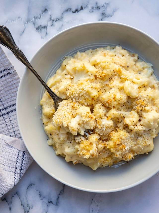 Cauliflower Mac and Cheese Whole and Heavenly Oven