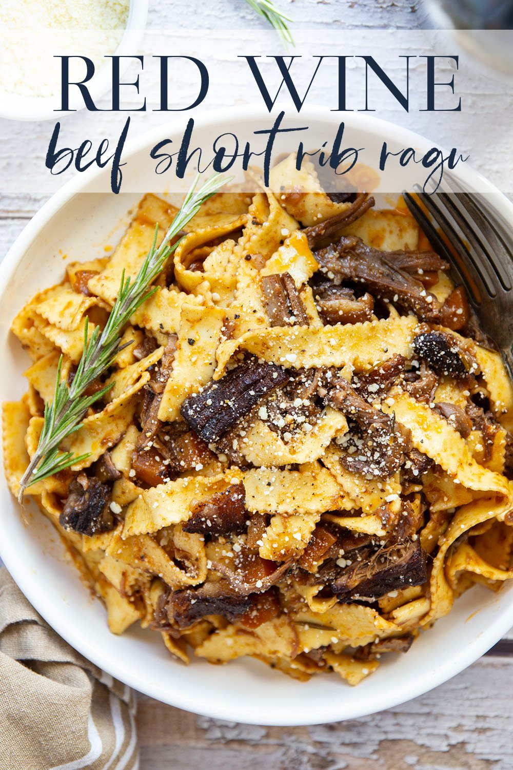 Red Wine Beef Short Rib Ragu