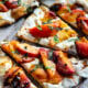 Grilled Peach Flatbread with Hot Honey