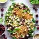 Roasted Cherry Chicken Salad with Basil Lemon Dressing
