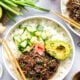 Ginger Soy Ahi Tuna Poke Bowls