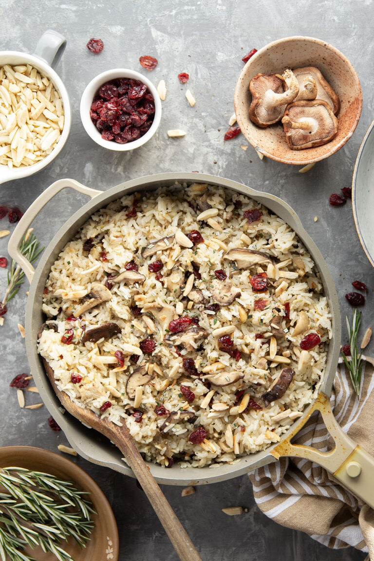 Pilaf Rice Full Wild Mushroom Rice Pilaf