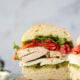 Mozzarella Turkey Pesto Sandwich