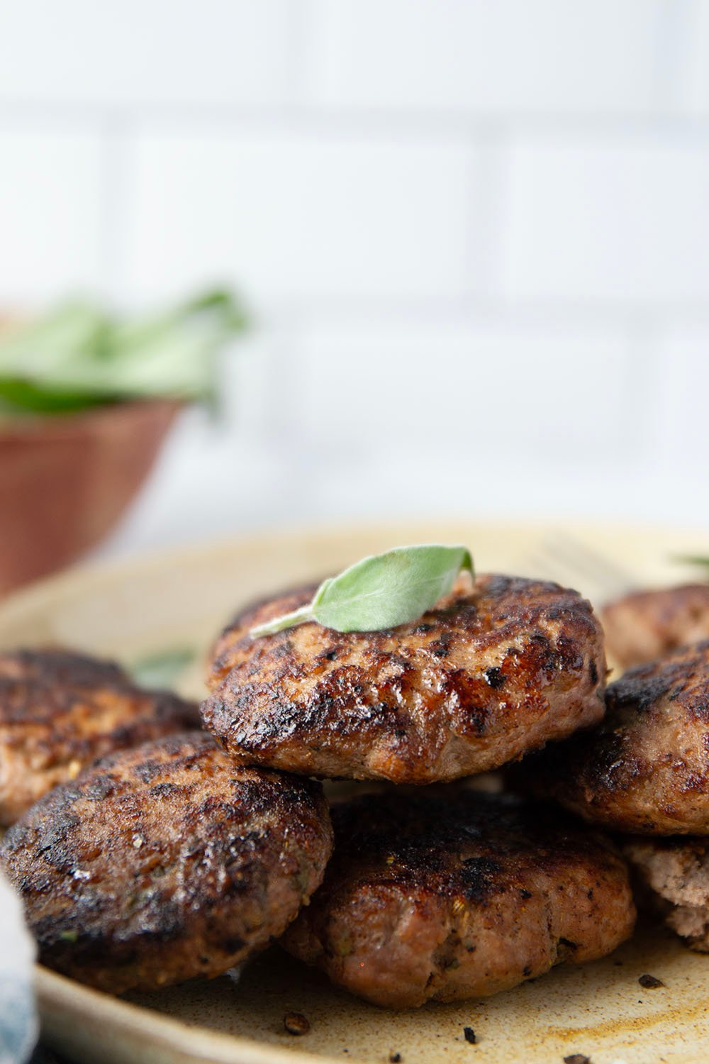 Herby fresh sage and sweet maple syrup give this lean maple turkey sausage that signature breakfast sausage flavor for a fraction of the fat found in standard sausage.