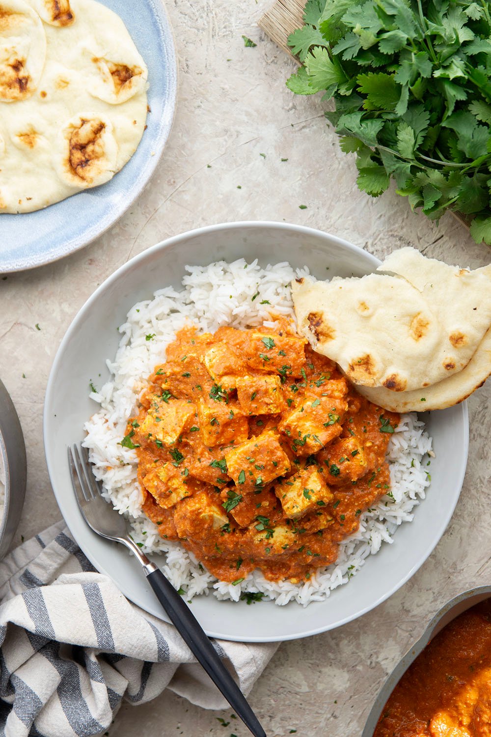 Rich and creamy tofu tikka masala features a flavorful scratch-made tikka masala sauce simmered with yogurt-marinated tofu cubes. This vegetarian take on tikka masala is just as satisfying as the chicken version!