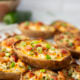 Jalapeno Popper Potato Skins