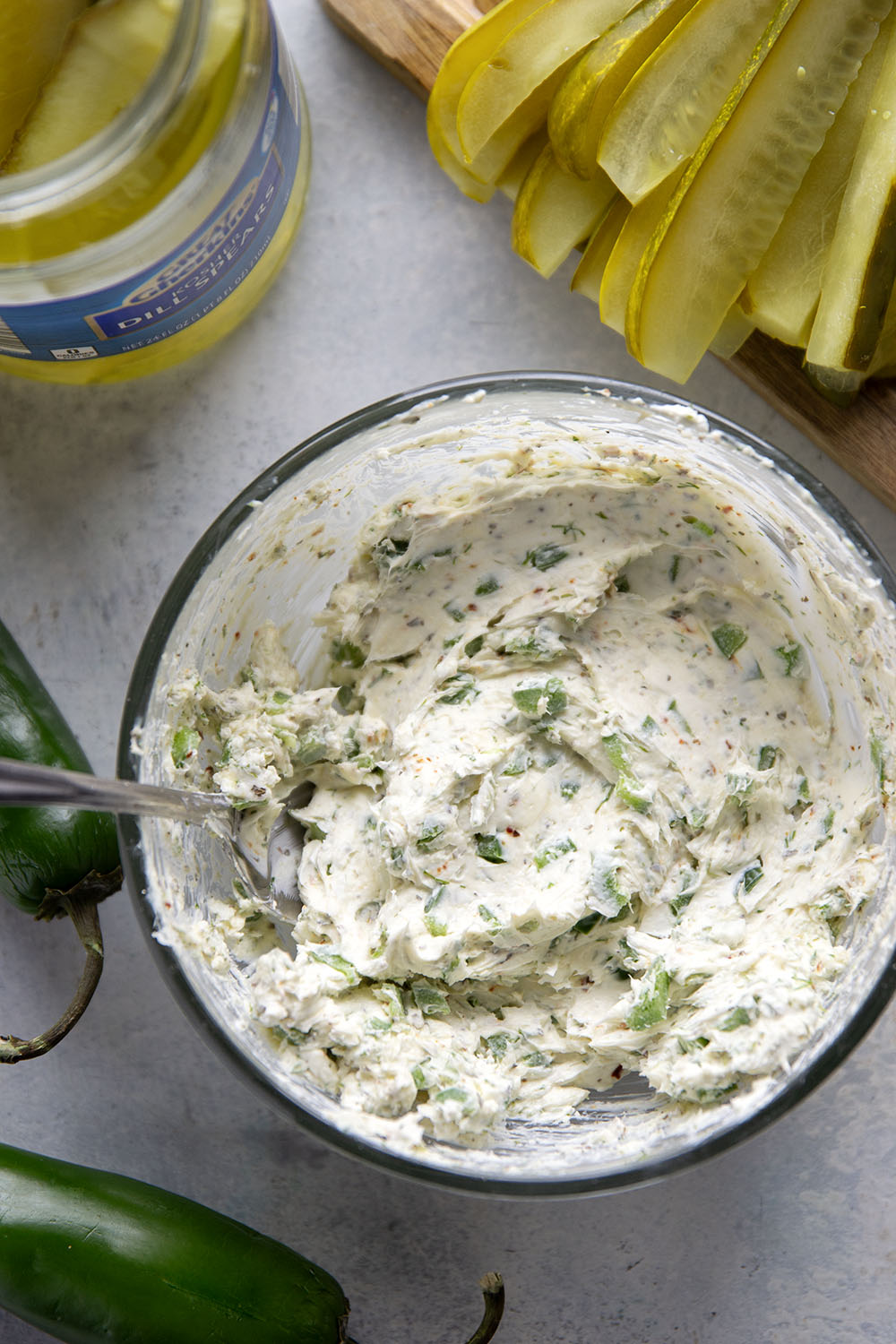 Stuffed with tender ham slices, sliced dill pickle spears, and a spicy jalapeno cream cheese, these dill pickle pinwheels are a quick appetizer that everyone always loves!