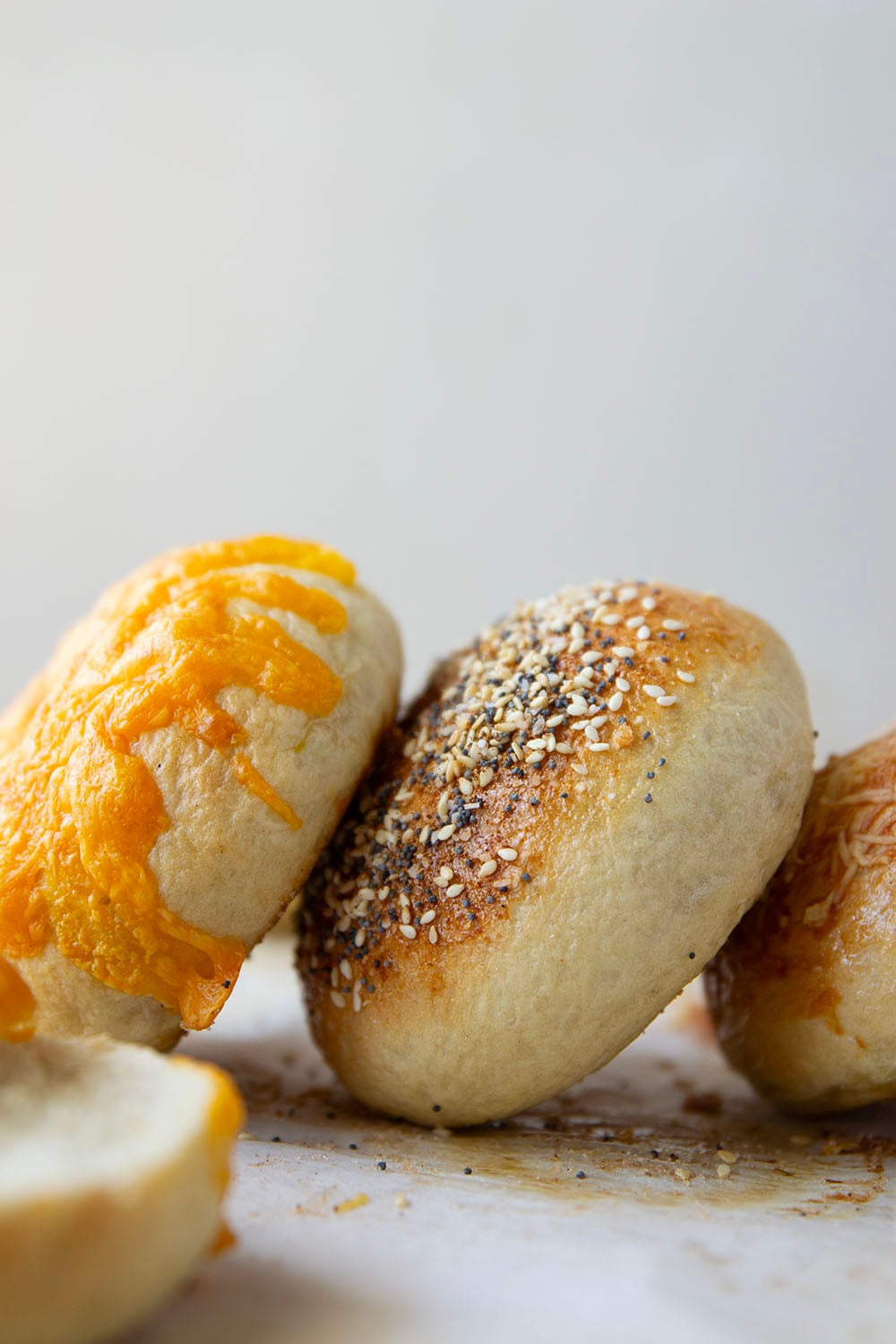 You'll never make a deli bagel run again once you try these homemade bagels. This easy recipe has the perfect ratio of soft to chewy and are a blank canvas for any bagel flavor you can dream up!
