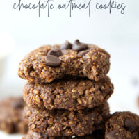 Craving something sweet but don't want to heat up the kitchen? These no-bake chocolate oatmeal cookies whip up in minutes flat and you can store them in both the fridge and the freezer for whenever the chocolate craving hits.