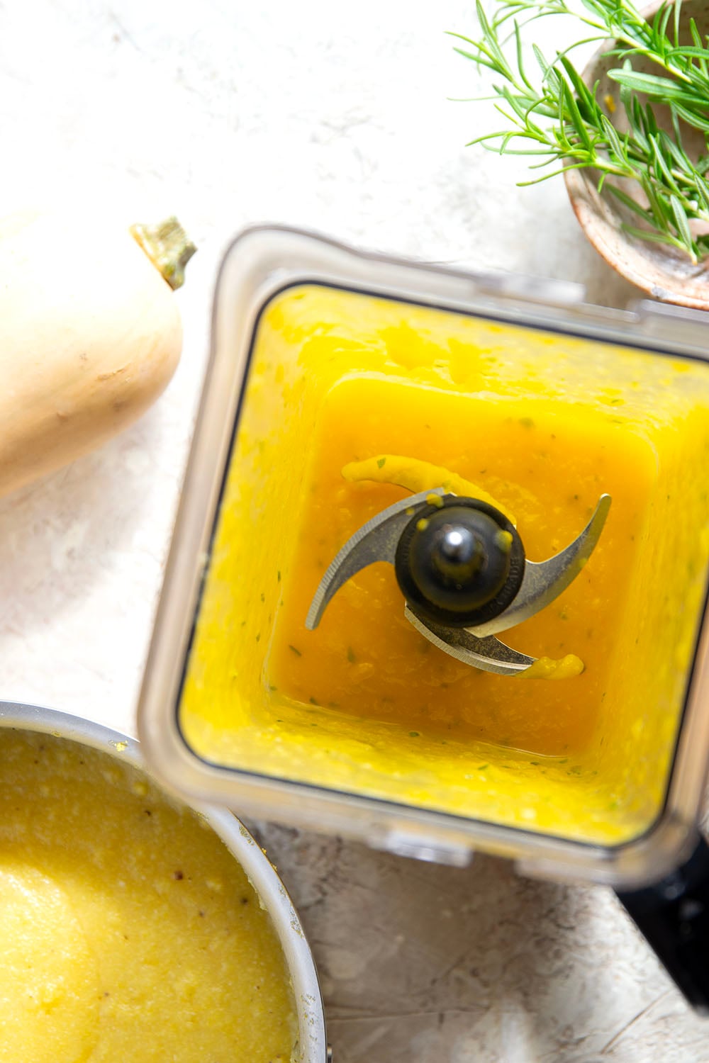 Sharp melted cheddar cheese and creamy homemade butternut squash puree make an incredible fall pairing in this rich and creamy butternut squash polenta.
